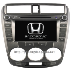 Phương đông Auto DVD Sadosonic V99 theo xe Honda CITY 2012 đến 2013 | DVD V99 CITY